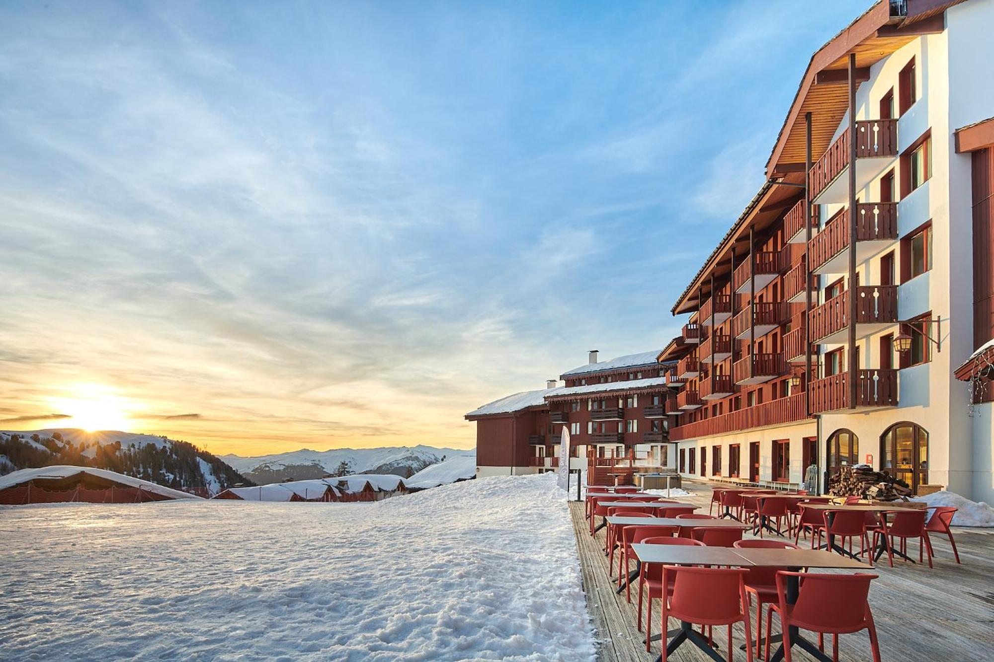 Hotel L'Eden Des Cimes - Vacances Bleues - Belle Plagne 2100 La Plagne Bagian luar foto
