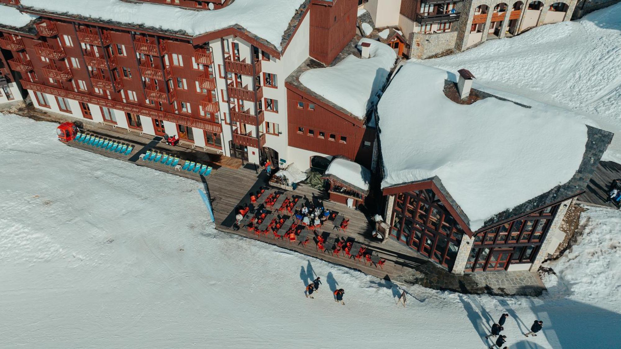 Hotel L'Eden Des Cimes - Vacances Bleues - Belle Plagne 2100 La Plagne Bagian luar foto